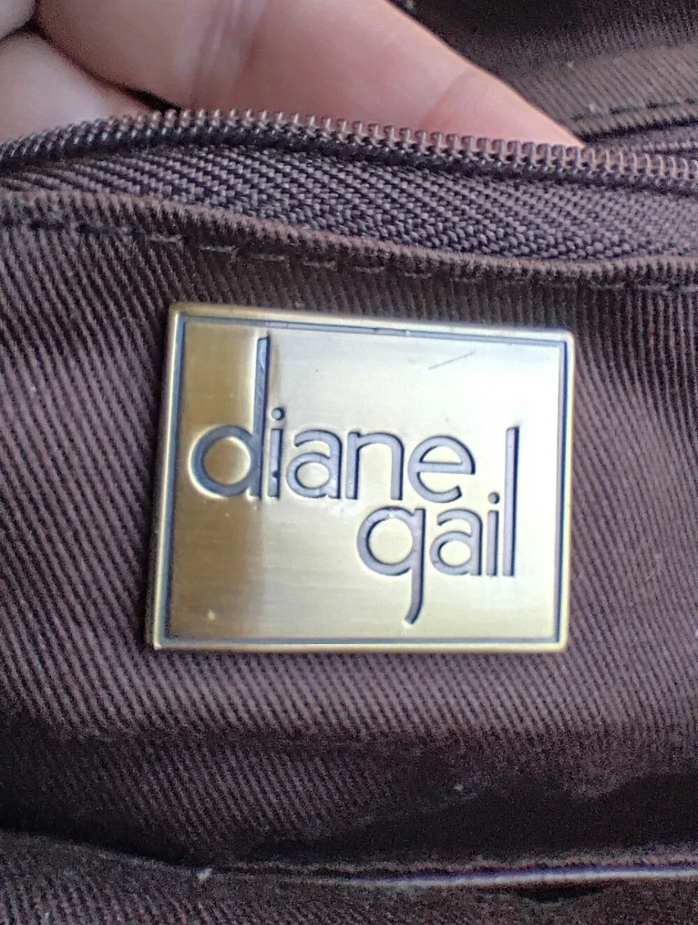 Diane Gail SPRINGBOK Antelope Fur Shoulder Bag Y2K